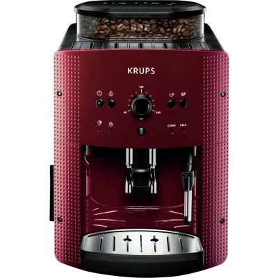 Afbeelding van Krups Volautomatisch koffiezetapparaat EA8107 Arabica, 2 kopjesfunctie, handmatige stoomtuit, voorgeprogrammeerde koffiesterkten
