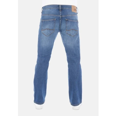 Afbeelding van Mustang Oregon Bootcut jeans, Heren, Maat: 33x36, Medium blue