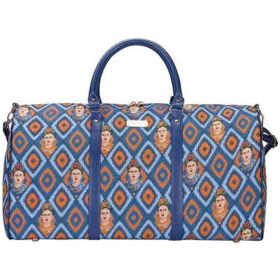 Afbeelding van Signare Weekendtas Gobelin reistas Frida Kahlo Icon met schouderband