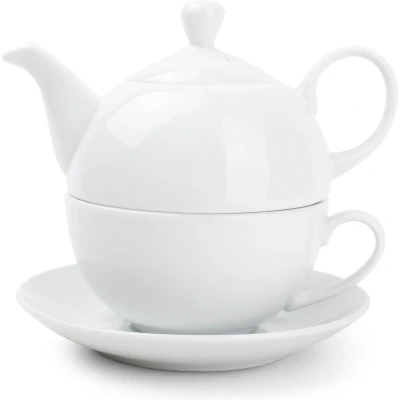Afbeelding van Yong Theepot Wit 450 ml