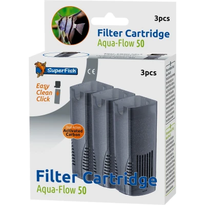 Afbeelding van Aquaflow 50 easy click cartridge 3st