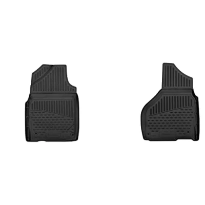 Afbeelding van Element Rubbermatten 3D voor DODGE Ram 1500/2500/3500, 2012 2018, Quad cab, (USA), 2 st. Front, Zwart