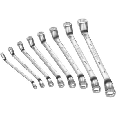 Afbeelding van Facom set 8 12 kantringsleutels, metrische maten 55A.JE8