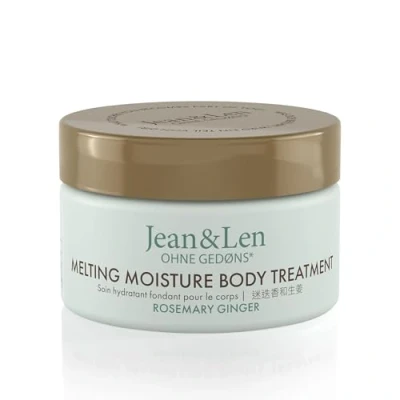 Afbeelding van Jean &amp; Len Melting Moisture body Treatment Rozemarijn Gember, voor een geurig verzorgingsresultaat, de normale huid, hoogwaardige pot, voedende butter, 50 ml