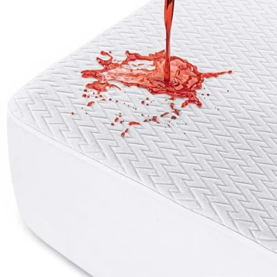 Afbeelding van Utopia Bedding Matrasbeschermer 90 x 200 30 cm Waterdicht, Premium Bamboe Viscose Matrasbeschermhoes, Oeko Tex Gecertificeerde, Rondom Elastisch, Ademend