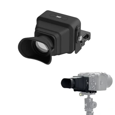 Afbeelding van JJC Camera LCD Zoeker Kap Loep met Basisplaat Kit voor SONY FX30 FX3 Camera&#039;s, 3X Vergroting Vergrootglas Scherm Zonneschermkap