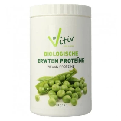 Afbeelding van Vitiv Erwten proteine 80% vegan bio 350 g