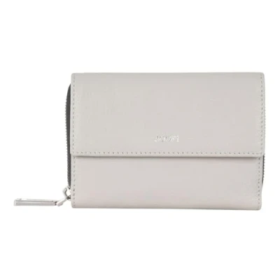 Afbeelding van JOOP! Leren Portemonnee Lantea Blocking Martha Purse Lightgrey Lichtgrijs