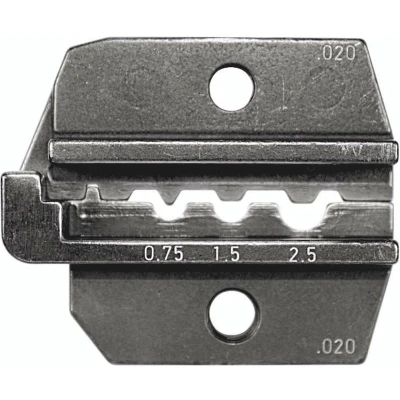 Afbeelding van Rennsteig Werkzeuge 624 020 3 0 Krimpinzet Ongeïsoleerde kabelschoenen, verbinders 0.25 tot 2.5 mm² Geschikt voor merk PEW 12