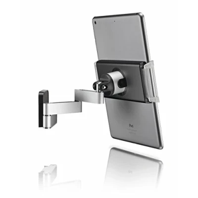 Afbeelding van Vogel&#039;s TMS 1030 universele tablet muurbeugel Geschikt voor tablets van 15 22 cm (7 13 inch) Kantelbaar tot Maximale muurafstand: 20 Maximaal gewicht: 2 kg, Zwart/Zilver