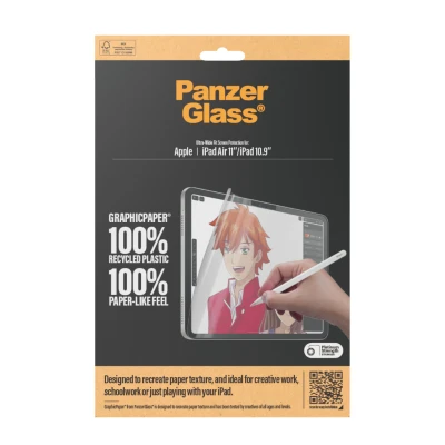 Afbeelding van Screenprotector Apple iPad 11 (2025) inch: PanzerGlass GraphicPaper Ultra Wide Fit Folie (plastic)