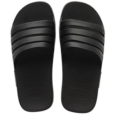 Afbeelding van Havaianas Unisex Slide Stradi Teenslippers, Zwart, 34 EU