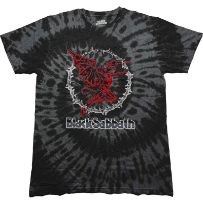 Afbeelding van Black Sabbath Red Henry Heren T shirt S Zwart/Grijs