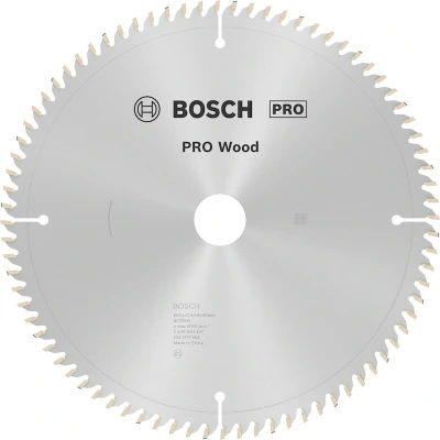 Afbeelding van Bosch Accessoires Cirkelzaagblad Optiline Wood 254 x 30 2,5 mm, 80 1st 2608640437