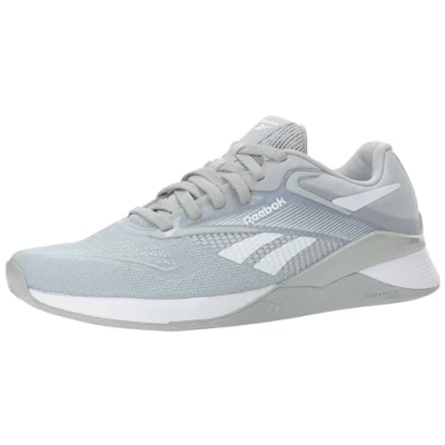 Afbeelding van Reebok NANO X4 Trainingsschoen, Heren, Maat: 40, pure grey white Textiel/ synthetisch