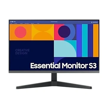 Afbeelding van Samsung Essential Monitor S3 S33GC LED display 68,6 cm (27&quot;) 1920 x 1080 Pixels Full HD Zwart