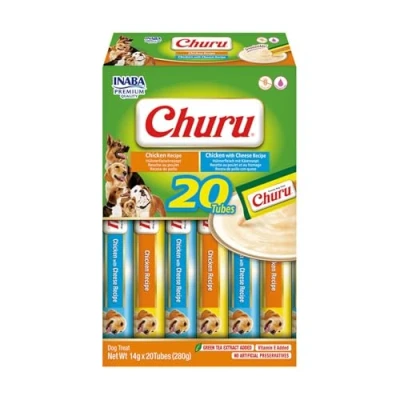 Afbeelding van INABA Churu hond Multipack Kip 20 stuks
