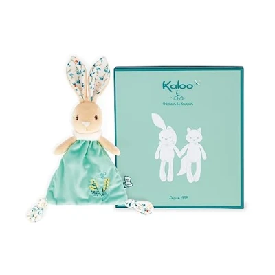 Afbeelding van Kaloo FRIPONS TRIANGLE DOUDOU RABBIT JUSTIN 20CM