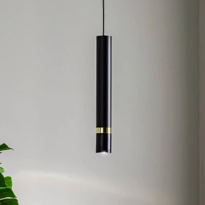 Afbeelding van Eko Light Hanglamp Joker, zwart/goud, 1 lamp