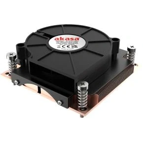 Afbeelding van Akasa AK CC7401BP01 koelsysteem voor computers Processor Luchtkoeler 7,5 cm Zwart 1 stuk(s)