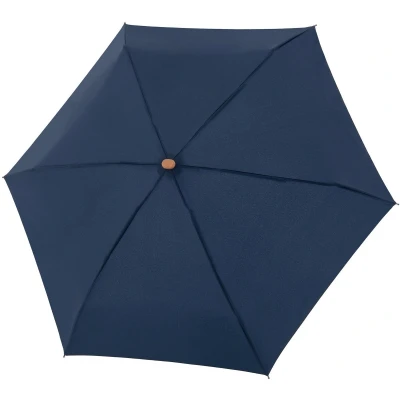 Afbeelding van doppler Paraplu Nature Mini Cork Navy Donkerblauw