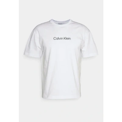 Afbeelding van Calvin Klein regular fit T shirt van biologisch katoen bright white