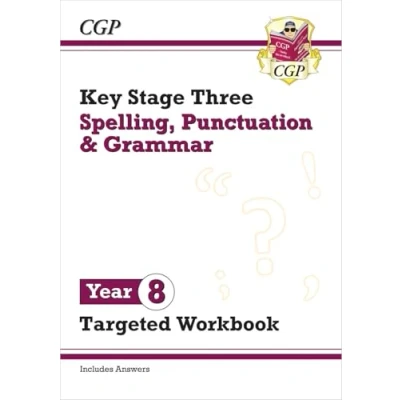 Afbeelding van New KS3 Year 8 Spelling, Punctuation and Grammar Targeted Workbook (with answers)