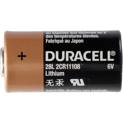 Afbeelding van Duracell 2CR11108 Lithium batterij 28L 2CR 1/3N 6V bulk