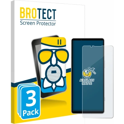 Afbeelding van BROTECT Screenprotector voor Sony Xperia 5 V Folie Beschermfolie Beschermglas matte (3 Stuks)