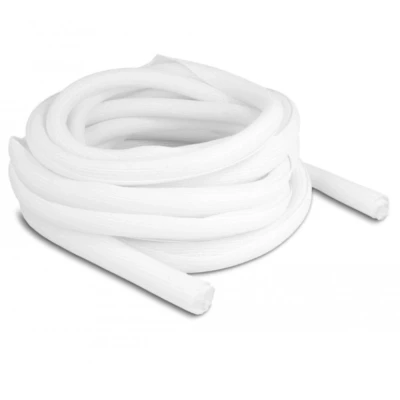 Afbeelding van Delock Geflechtschlauch selbstschließend 10 m x 19 mm weiß