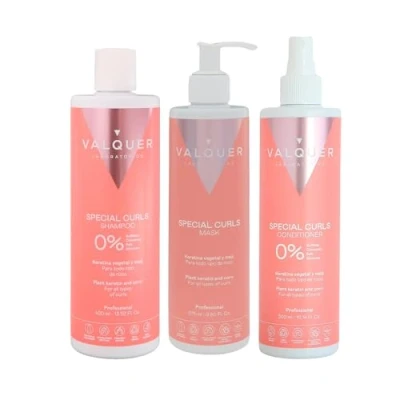 Afbeelding van Kappersset Valquer Curly 3 Onderdelen