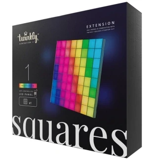 Afbeelding van Twinkly Squares Uitbreidingsset 1 stuk (Wifi, Excl. voedingskabel)