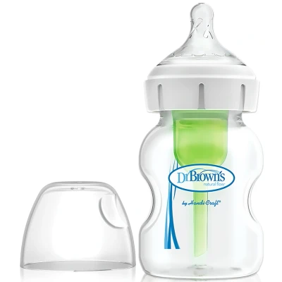 Afbeelding van Dr Brown&#039;s Options+ Anti colic 150ml Brede Hals Fles WB51600 BEX +