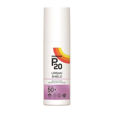Afbeelding van P20 ® Urban Shield SPF 50+ Bescherming tegen dagelijkse milieu agressoren UVA en UVB straling, buitenstof, zware metalen rook Het beschermt vroegtijdige huidveroudering 50 g