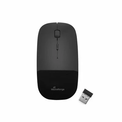Afbeelding van MediaRange draadloze optische 3 button silent click muis