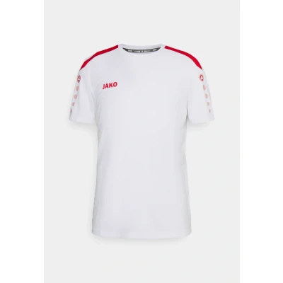 Afbeelding van JAKO Trikot Power Sport Tshirt, Heren, Maat: 44, White/red