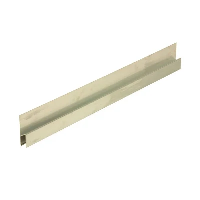 Afbeelding van Wandrij SUPER PROF aluminium h profiel. lengte 150 cm