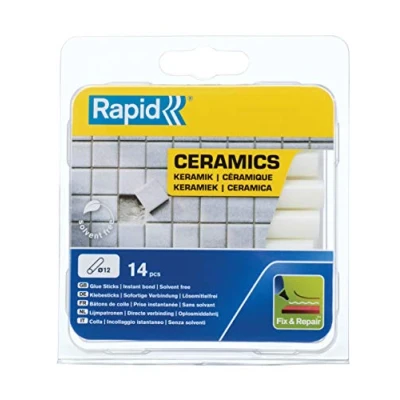 Afbeelding van Rapid 12 mm lijmpatronen Keramiek 40107359