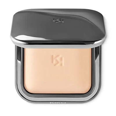 Afbeelding van KIKO Milano Radiant Fusion Baked Powder 02 Minerale Poeder Met Glanzende Finish