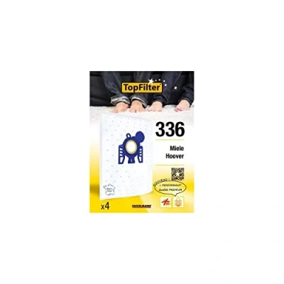 Afbeelding van Set van 4 Miele en Hoover TopFilter Premium stofzuigerzakken