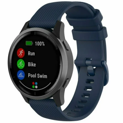 Afbeelding van Garmin Approach S12 / S40 S42 Sportband met motief Donkerblauw