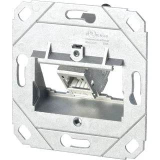 Afbeelding van Metz Connect 130B11D11200 E Netwerkdoos Inbouw (in muur) Inzet CAT 6A 1 poort