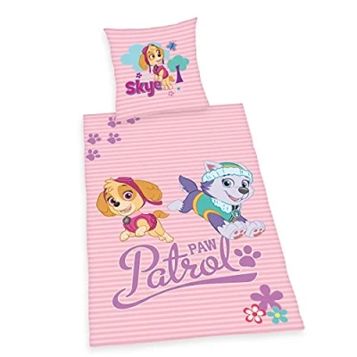 Afbeelding van paw patrol Kinderovertrekset Skye and Everest met een geweldig motief