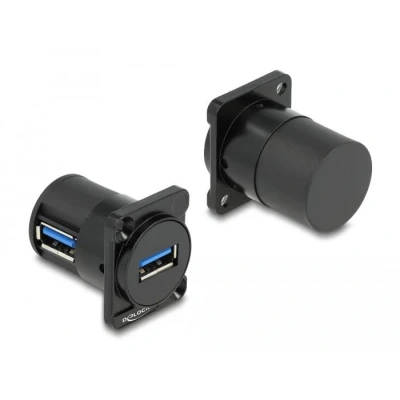 Afbeelding van Delock D Typ Modul USB 2.0 A Buchse zu 90 gewinkelt HQ pr