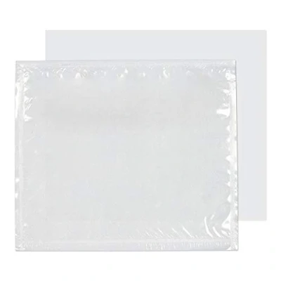 Afbeelding van Blake Puur verpakking C7 123 x 111 mm Plain Documenten Ingesloten Portemonnee Enveloppen Peel and Seal (PDE10) Helder Pack van 1000