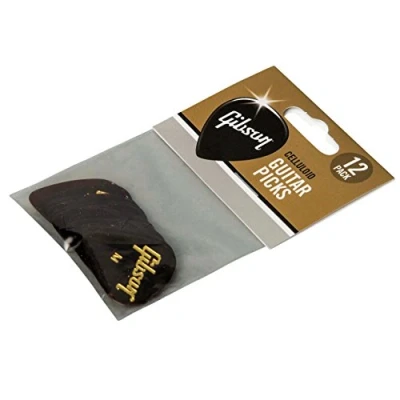 Afbeelding van Gibson APRT12 74T plectrums Tortoise Picks 12 pack thin