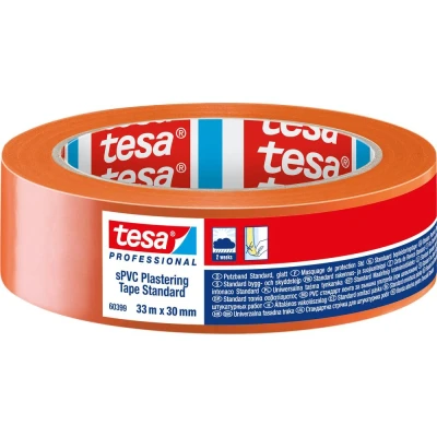 Afbeelding van tesa SPVC 60399 00000 01 Gipstape Professional Oranje (l x b) 33 m 30 mm 1 stuk(s)