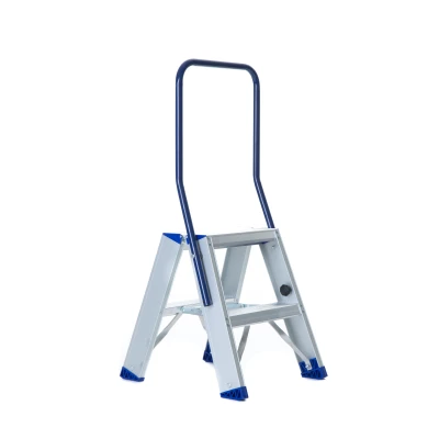 Afbeelding van Dubbele trapladder 2x2 treden Atom