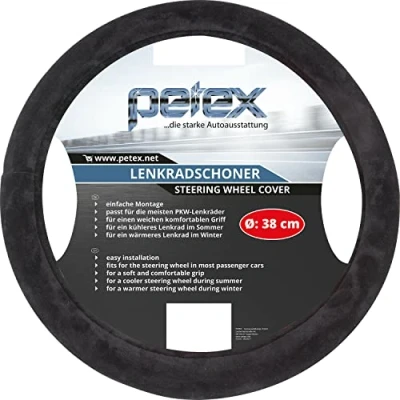 Afbeelding van Petex 433110804 Design 1108 stuurhoes zwart 36 38cm, M
