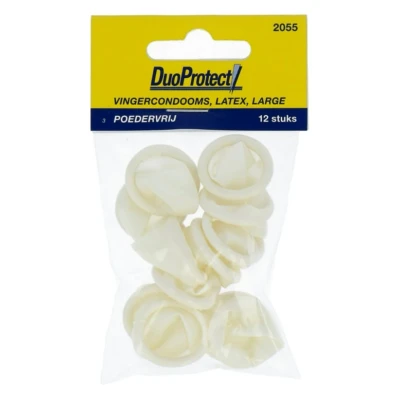 Afbeelding van DuoProtect Vingercondooms Large 12st